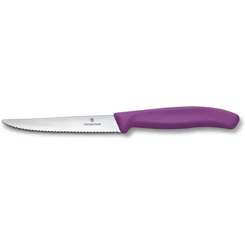 Victorinox Swiss Classic Purple Serrated Steak & Pizza Knife
