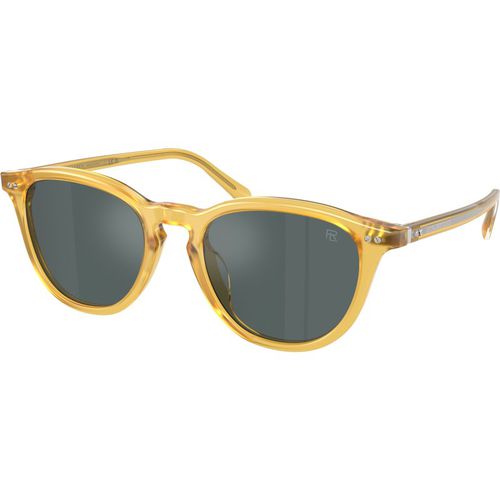 Ralph Lauren Hombre Ralph Lauren RL8241U 50053R Gafas de sol Acetato Amarillo Gris Pantos Normal reflejado