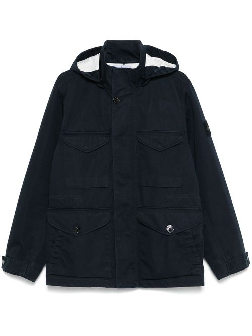 Compass-badge jacket - Blue