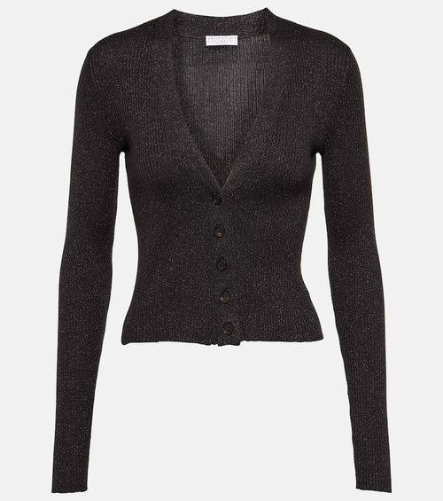 Cashmere and silk-blend cardigan