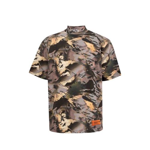 Embroidered Logo Cotton T-Shirt — Multicolor