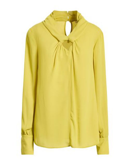 Luckylu Milano Woman Top Lime green Size 10 Polyester