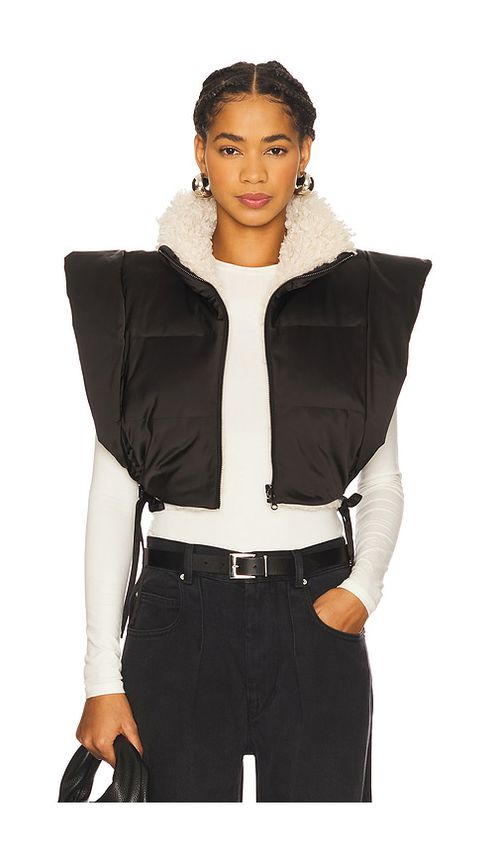 Isabel Marant Etoile Hoodiali Vest in Black