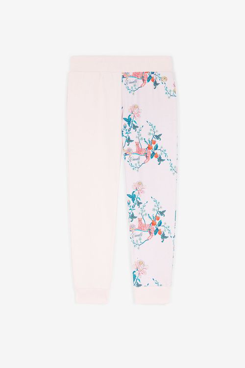 Floral-print Cotton Sweatpants