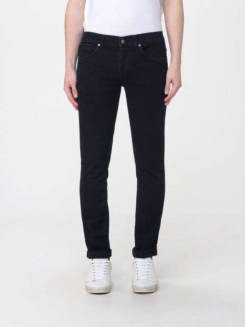 Pants Men color Blue