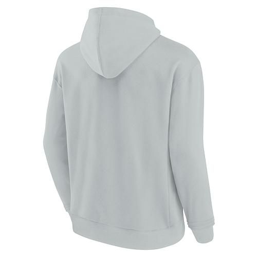 Unisex Gray Tampa Bay Buccaneers Super Soft Fleece Pullover Hoodie - Size 4XL