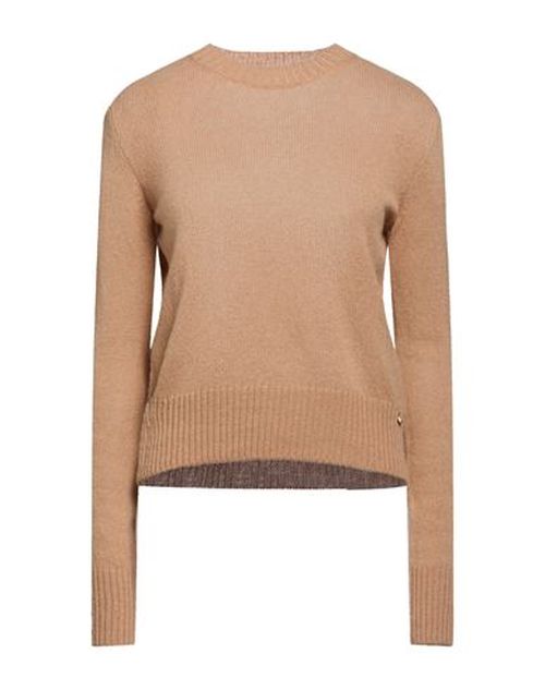 Woman Sweater Camel Size 12 Cashmere, Cotton, Viscose