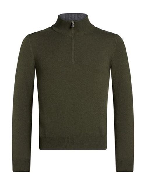 Man Turtleneck Military green Size 36 Virgin Wool, Cashmere, Viscose