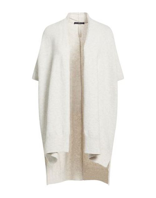 Woman Cardigan Light grey Size ONESIZE Nylon, Wool, Alpaca wool, Elastane