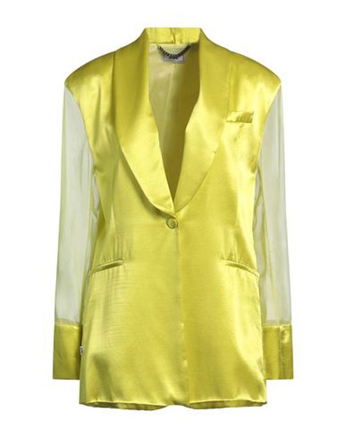 Woman Blazer Yellow Size 4 Viscose, Polyester