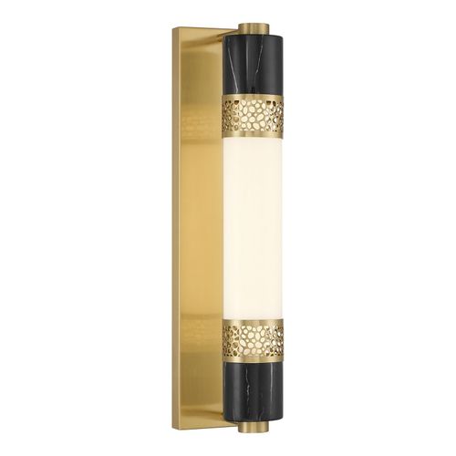 Farrell 1-Light Wall Sconce in Warm Brass by Dann Foley