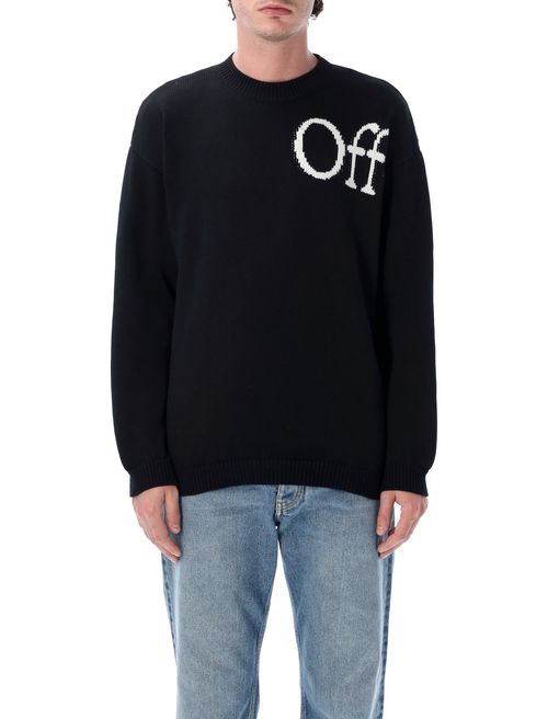 Oversized Crewneck Knit Sweater - Men's Size L