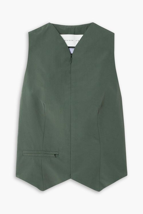 Cotton vest - Green - XS