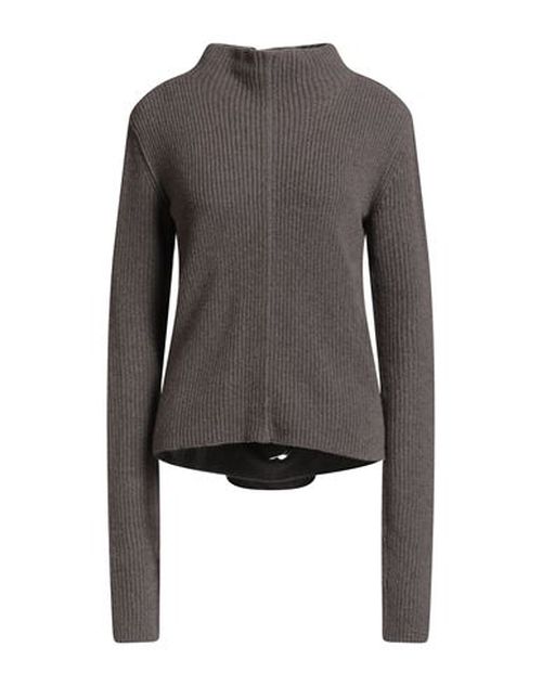 Woman Turtleneck Taupe Size M Cashmere, Wool