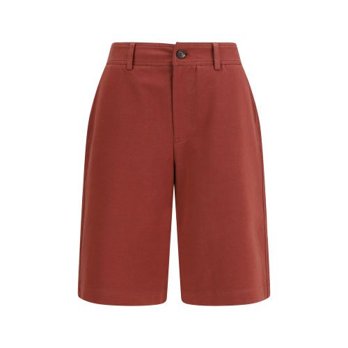 Cotton Bermudas — Red