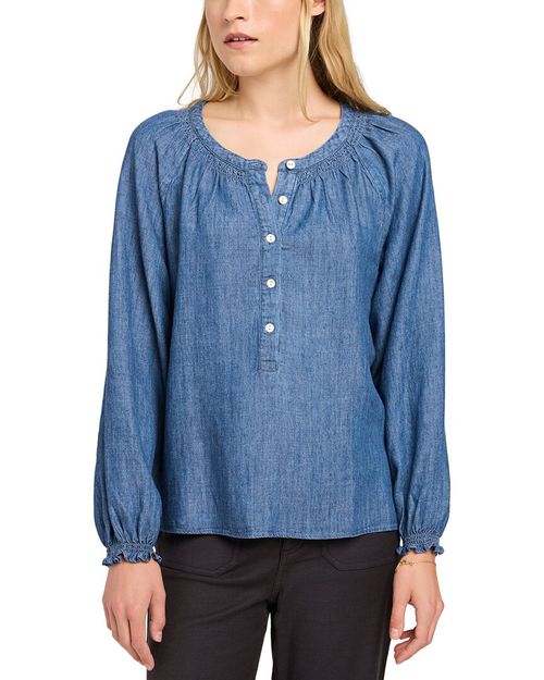 The Tried And True Linen-Blend Odette Top