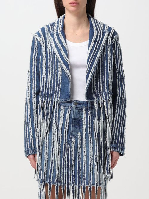Jacket Woman color Denim