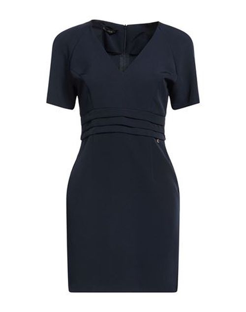 Woman Mini dress Midnight blue Size 6 Polyester, Elastane