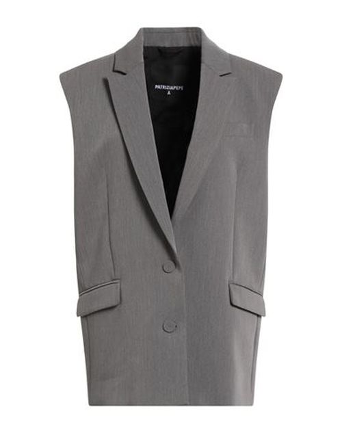 Woman Blazer Grey Size 2 Polyester, Viscose, Elastane