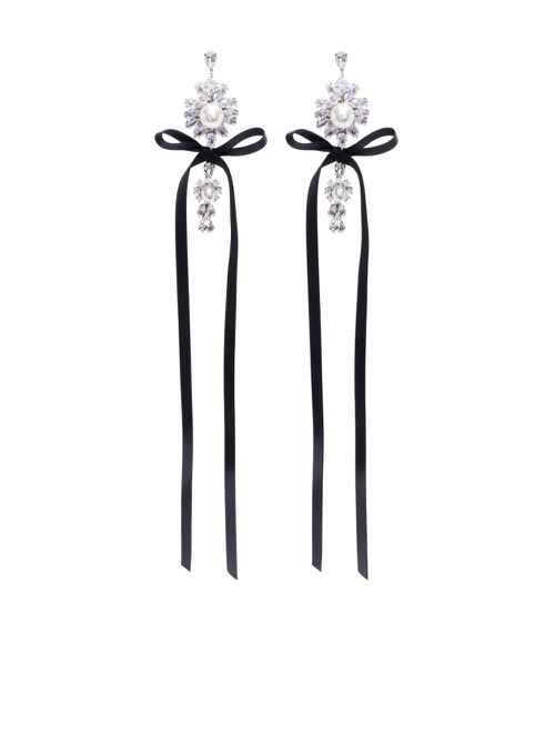 Bow earrings - Silver