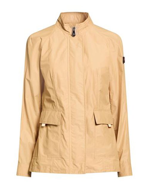 Woman Jacket Sand Size 10 Cotton, Polyamide