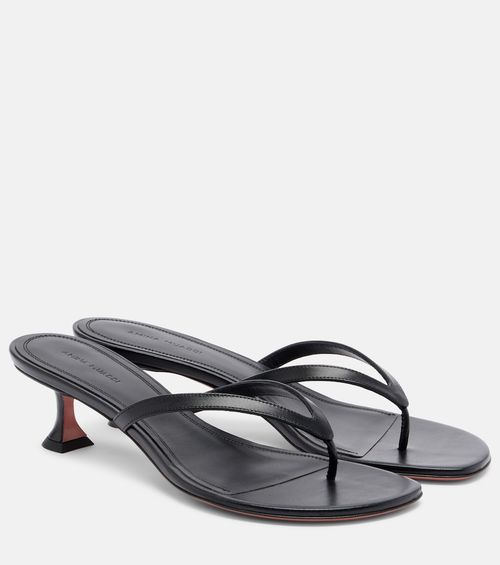 Juliette leather thong sandals