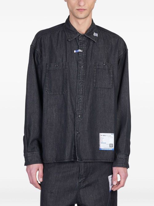 Maison MIHARA YASUHIRO denim shirt - Black