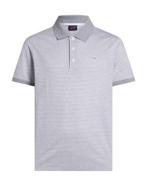 Man Polo shirt Grey Size S Cotton