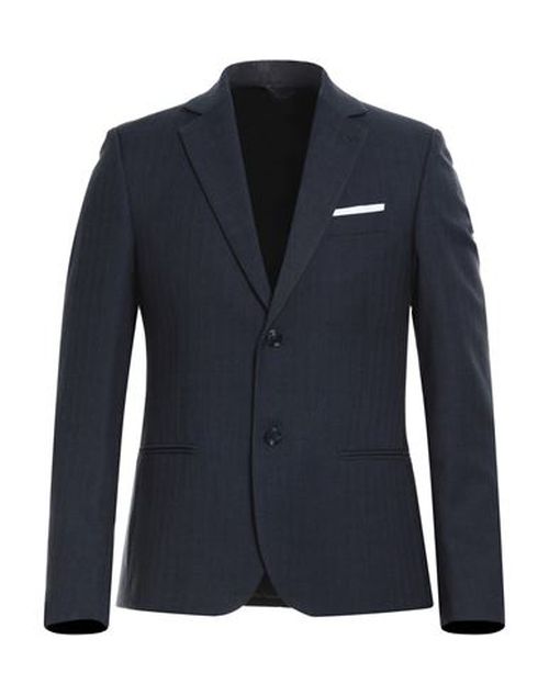Man Blazer Navy Size 38 Polyester, Viscose
