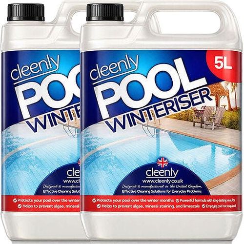 Cleenly Pool Winteriser Protects Your Pool Hot Tub or Spa Throughout Winter Prevents Limescale Algae & Mineral Staining