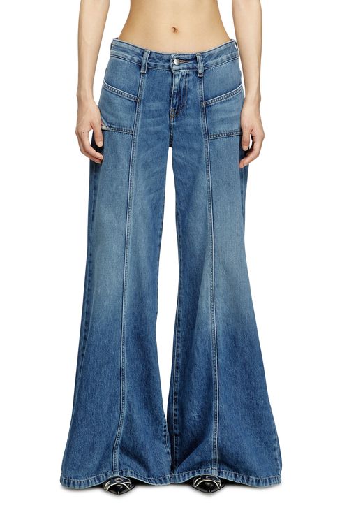Diesel - Flare Jeans - D-Akii - Jeans - Woman - Blue