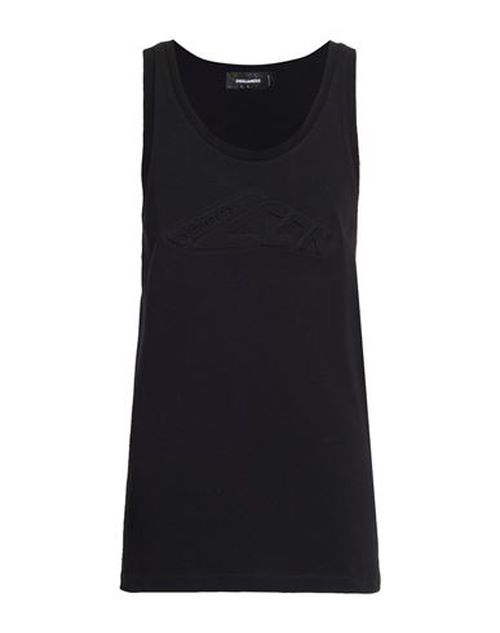 Icon Man Tank top Black Size L Cotton