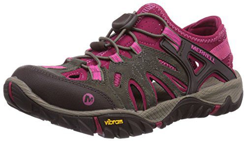 Merrell Women's All Out Blaze Aero Sport Hiking Water Shoe,Black/Aventurine,8.5 M US