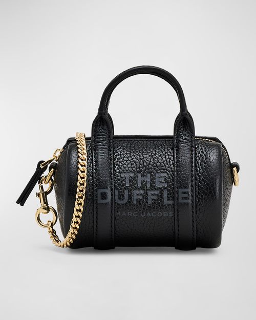 The Leather Nano Duffle Crossbody Bag