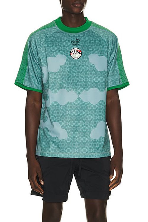 Puma Select x FPF x Salehe Bembury King Jersey in Adriatic - Green. XL/1X also in XS, S, M, L, XXL/2X