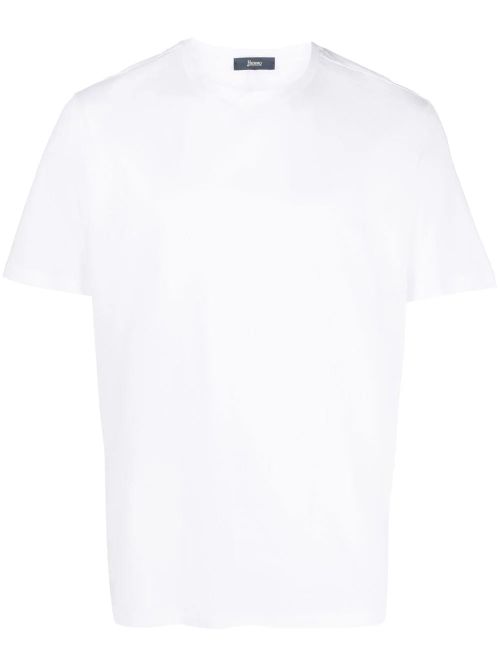 Cotton Crew Neck T-Shirt — White
