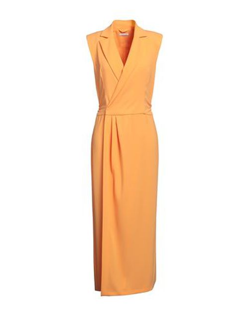 Patrizia Pepe Woman Maxi dress Mandarin Size 8 Polyester, Elastane