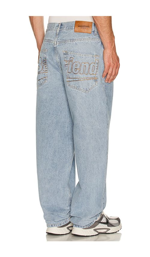 Badfriend Star Pocket Denim Pant in Blue. - 30 also