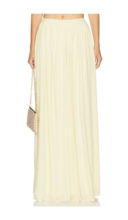 House of Harlow 1960 x REVOLVE Lana Maxi Skirt in Lemon.  XS. Also in L, M