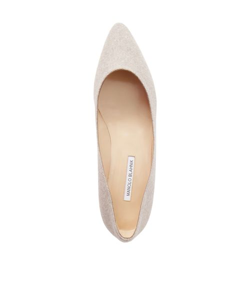 Tweed ballerina flats