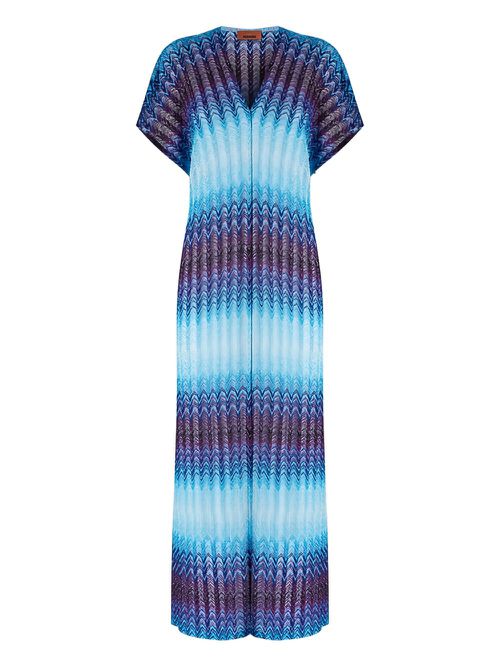 Missoni | Missoni zig zag beach cover-up - Blue | Realry