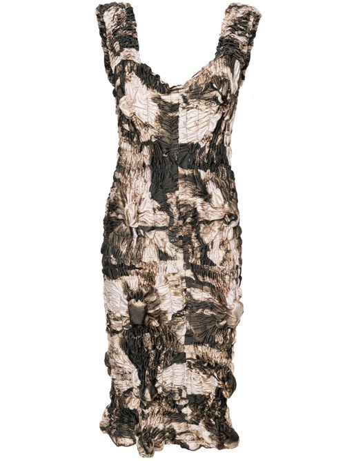 Twist cocktail minidress - Neutrals