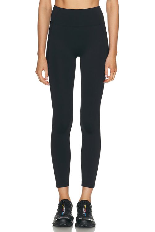 Beyond Yoga Zip Pocket Long Legging in Black - Black. XS also in L