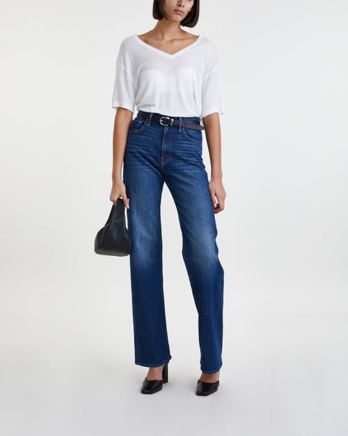 Anine Bing Tee Vale White