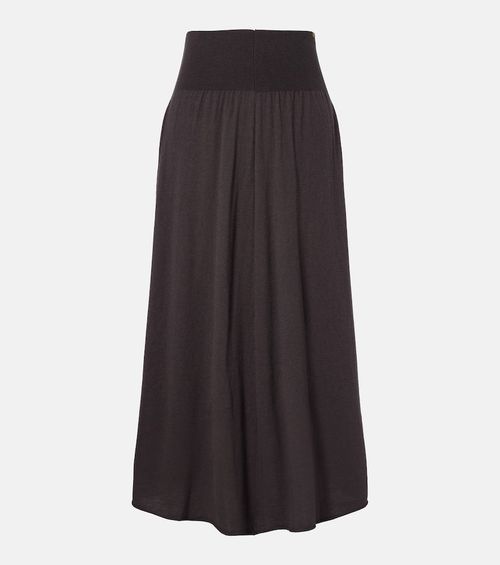 N°470 Seduce wool and cashmere midi skirt