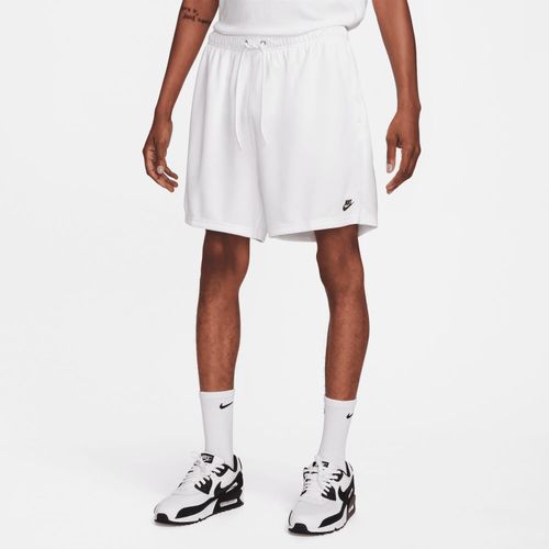Men's Club Mesh Shorts In White/black