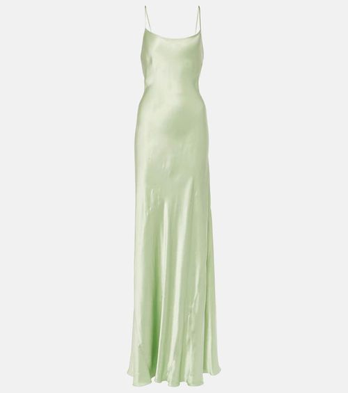Victoria Beckham Satin slip dress