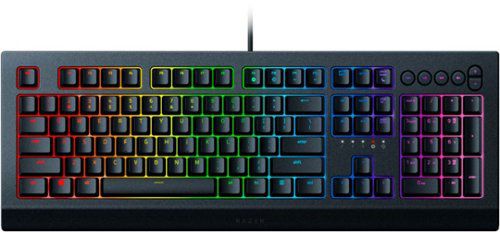 Razer Cynosa V2 Full Size Wired Membrane Gaming Keyboard with Chroma RGB Backlighting - Black