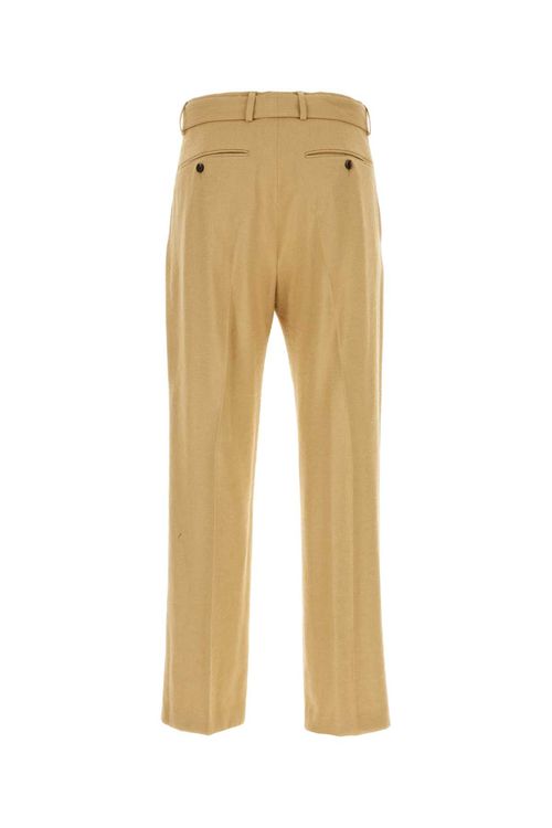 Camel Viscose Blend Pant