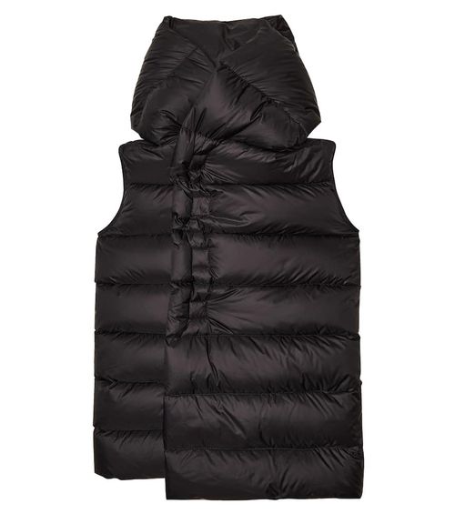 Quilted down vest